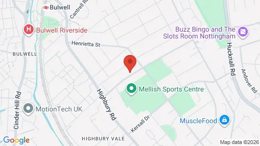 Apartments for rent i Nottingham - Nottinghamshire - kort over placeringen