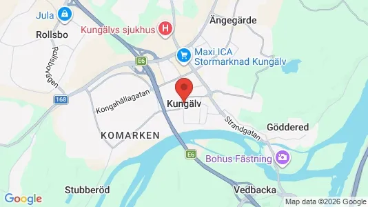 Rooms for rent i Kungälv - kort over placeringen