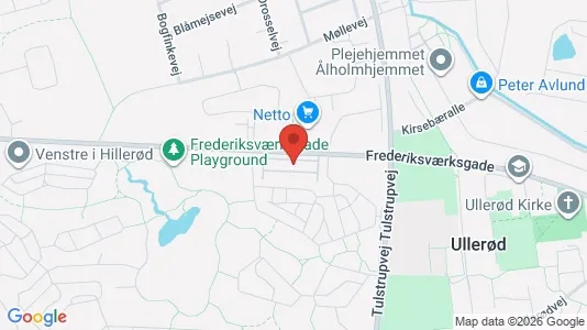 Apartments for rent i Hillerød - kort over placeringen