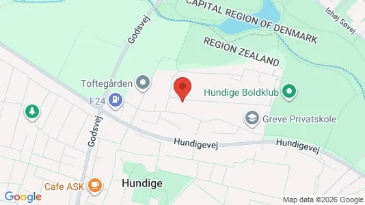 Apartments for rent i Greve - kort over placeringen