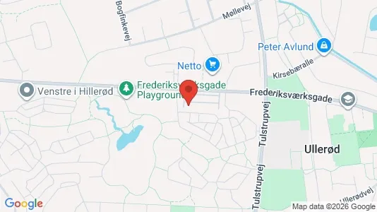 Apartments for rent i Hillerød - kort over placeringen