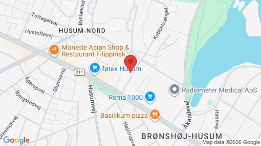 Apartments for rent i Brønshøj - kort over placeringen