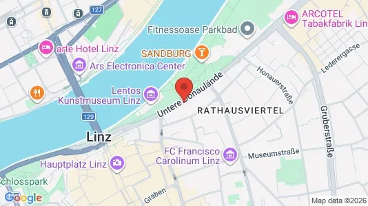 Apartments for rent i Leonding - kort over placeringen