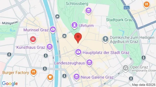 Apartments for rent i Eggersdorf bei Graz - kort over placeringen