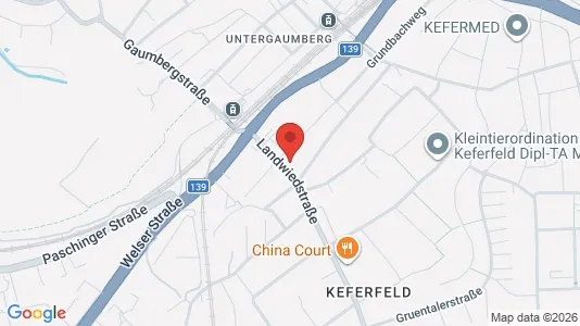 Apartments for rent i Leonding - kort over placeringen