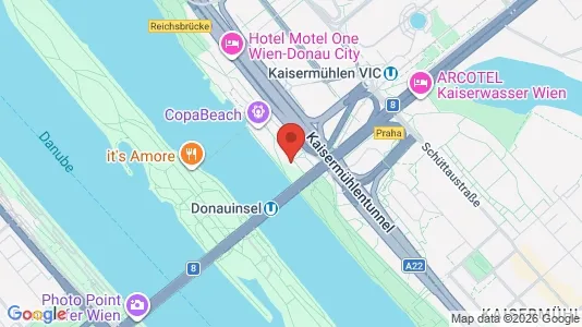 Apartments for rent i Vienna Donaustadt - kort over placeringen
