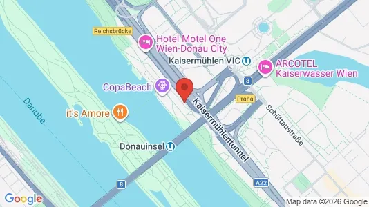 Apartments for rent i Vienna Donaustadt - kort over placeringen