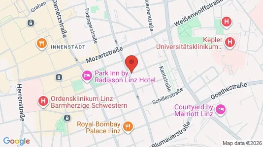 Apartments for rent i Leonding - kort over placeringen