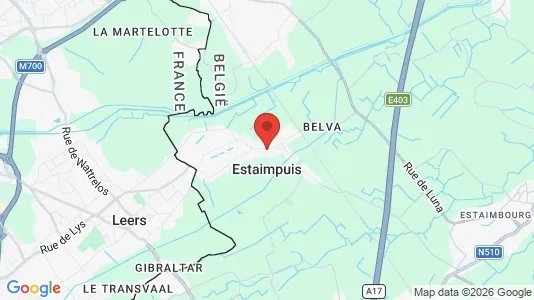Apartments for rent i Steenput - kort over placeringen