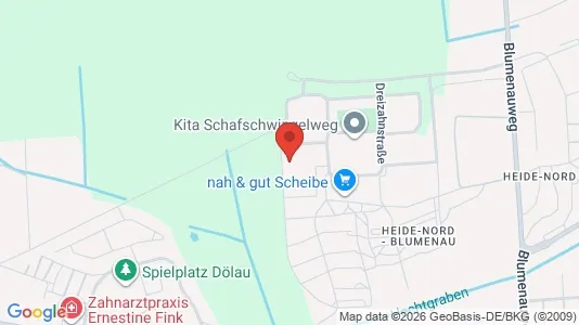 Apartments for rent i Halle (Saale) - kort over placeringen