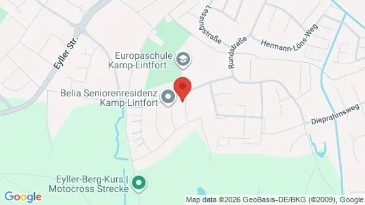 Apartments for rent i Wesel - kort over placeringen