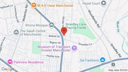 Apartments for rent i Manchester - Lancashire - kort over placeringen