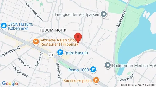 Apartments for rent i Brønshøj - kort over placeringen