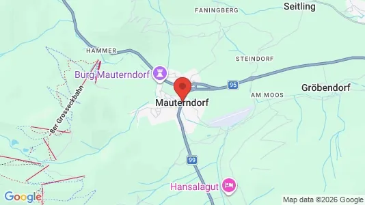 Apartments for rent i Mauterndorf - kort over placeringen