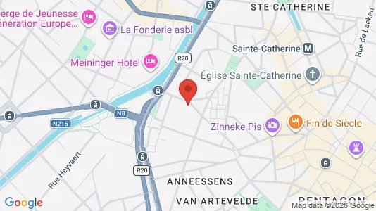 Apartments for rent i Stad Brussel - kort over placeringen