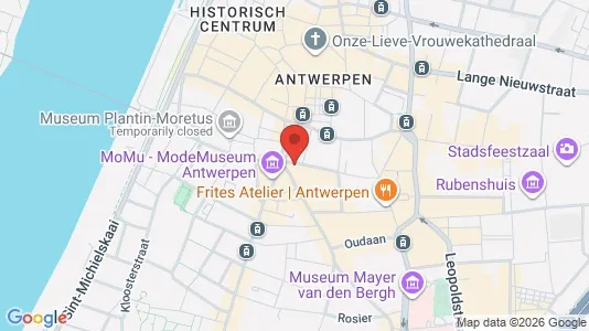 Apartments for rent i Stad Antwerp - kort over placeringen