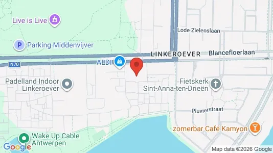 Apartments for rent i Stad Antwerp - kort over placeringen