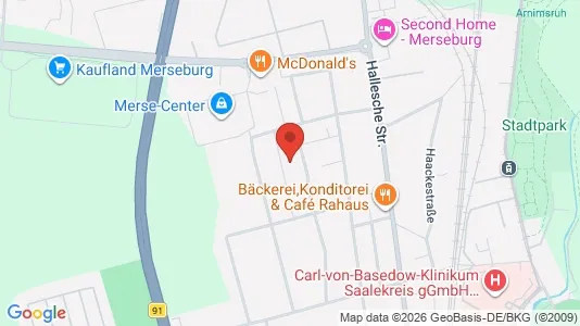 Apartments for rent i Saalekreis - kort over placeringen