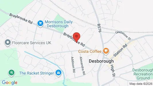 Apartments for rent i Kettering - Northamptonshire - kort over placeringen