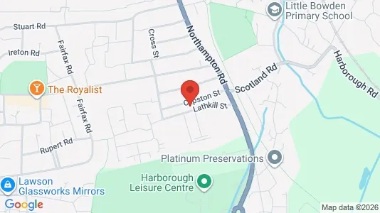 Apartments for rent i Market Harborough - Leicestershire / Rutland - kort over placeringen