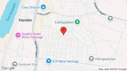Apartments for rent i Haninge - kort over placeringen