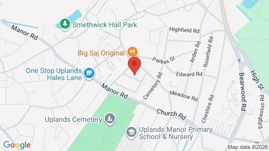 Apartments for rent i Smethwick - West Midlands - kort over placeringen