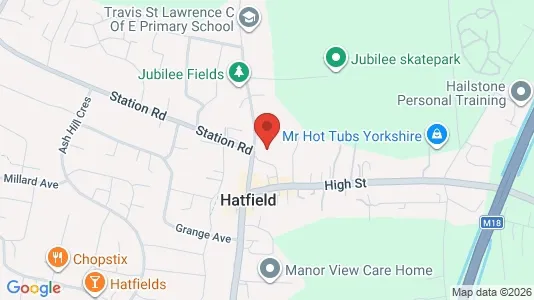 Apartments for rent i Doncaster - South Yorkshire - kort over placeringen