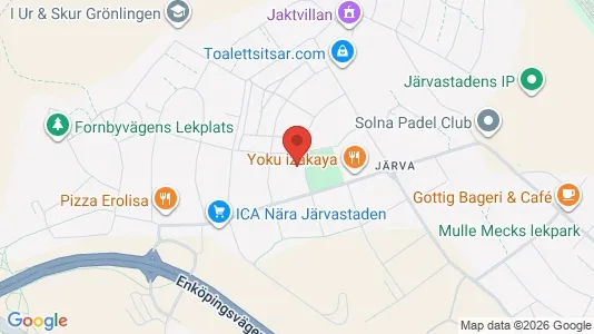 Apartments for rent i Solna - kort over placeringen