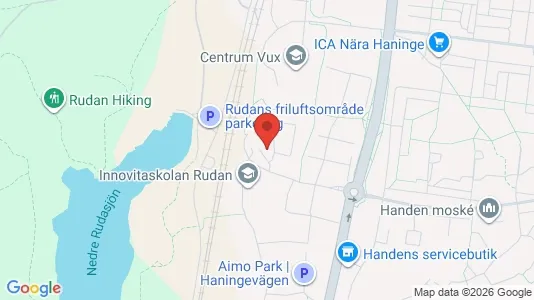 Apartments for rent i Haninge - kort over placeringen
