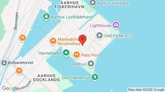 Apartments for rent i Aarhus C - kort over placeringen
