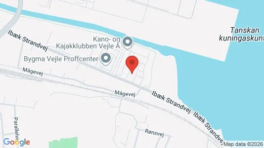 Apartments for rent i Vejle Center - kort over placeringen