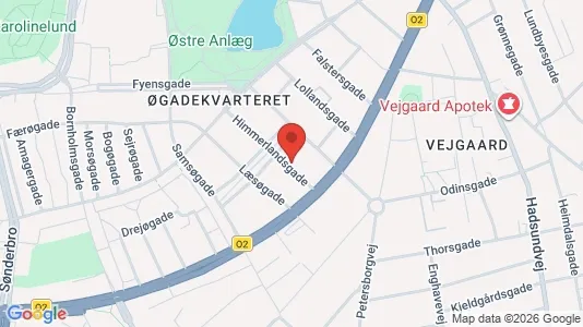 Apartments for rent i Aalborg Center - kort over placeringen