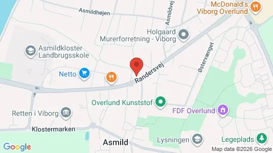 Apartments for rent i Viborg - kort over placeringen