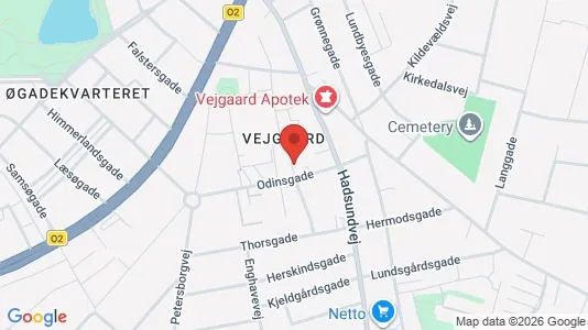Apartments for rent i Aalborg Center - kort over placeringen