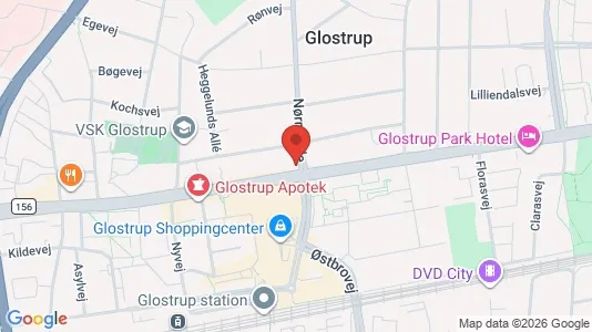 Apartments for rent i Glostrup - kort over placeringen