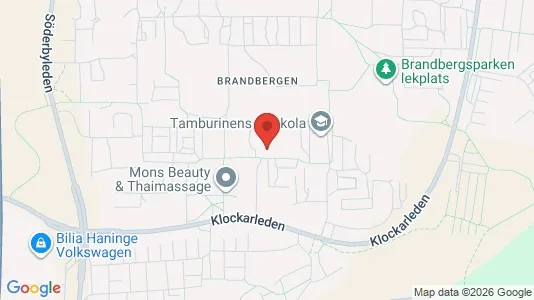 Apartments for rent i Haninge - kort over placeringen