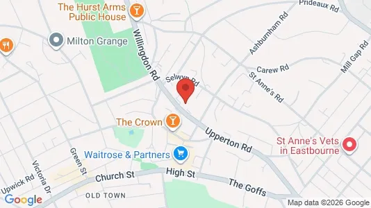 Apartments for rent i Eastbourne - East Sussex - kort over placeringen