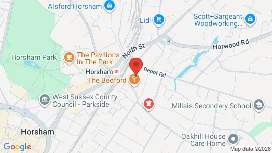 Apartments for rent i Horsham - West Sussex - kort over placeringen