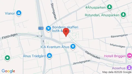Apartments for rent i Kristianstad - kort over placeringen