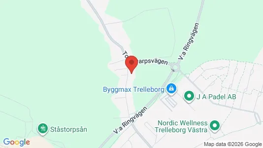 Apartments for rent i Trelleborg - kort over placeringen