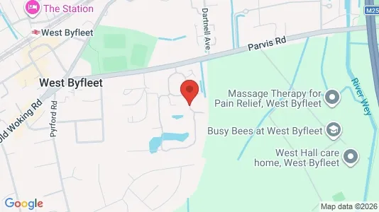 Apartments for rent i West Byfleet - Surrey - kort over placeringen