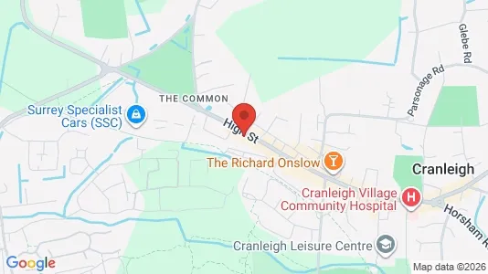 Apartments for rent i Cranleigh - Surrey - kort over placeringen