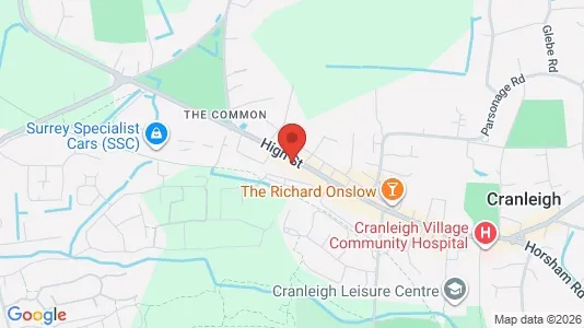 Apartments for rent i Cranleigh - Surrey - kort over placeringen