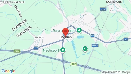 Apartments for rent i Edingen - kort over placeringen