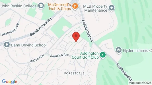 Apartments for rent i Croydon - Surrey - kort over placeringen