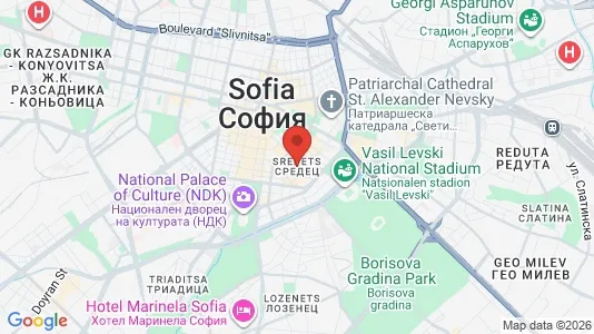 Apartments for rent i Sofia Sredets - kort over placeringen