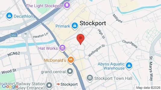 Apartments for rent i Stockport - Cheshire - kort over placeringen