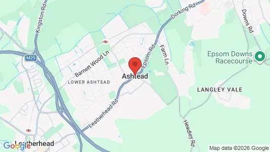 Apartments for rent i Ashtead - Surrey - kort over placeringen