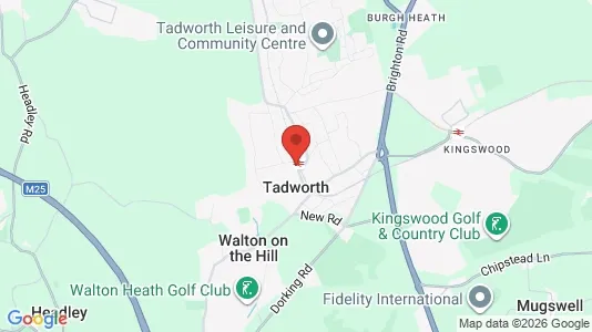 Apartments for rent i Tadworth - Surrey - kort over placeringen