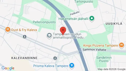 Apartments for rent i Tampere Keskinen - kort over placeringen